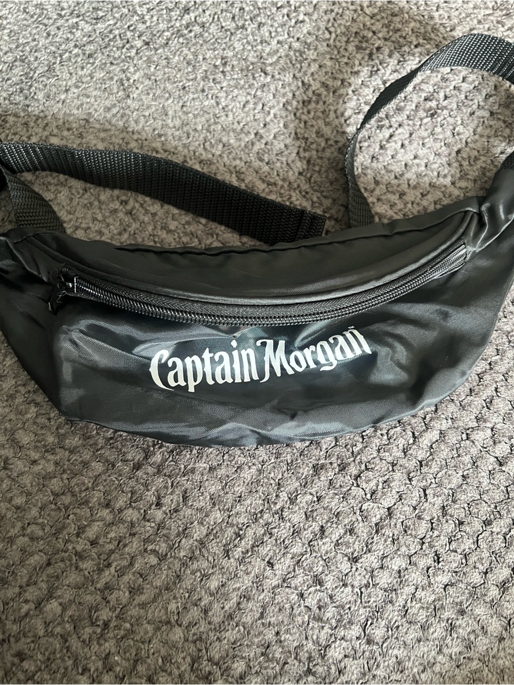 Black Waist Bag / Fanny Pack
